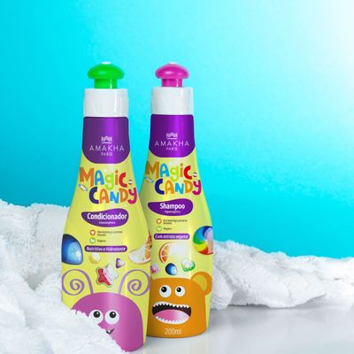 Kit Capilar Infantil Magic Candy